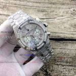 Perfect Replica Audemars Piguet Royal Oak Diamond Watch - Stainless Steel